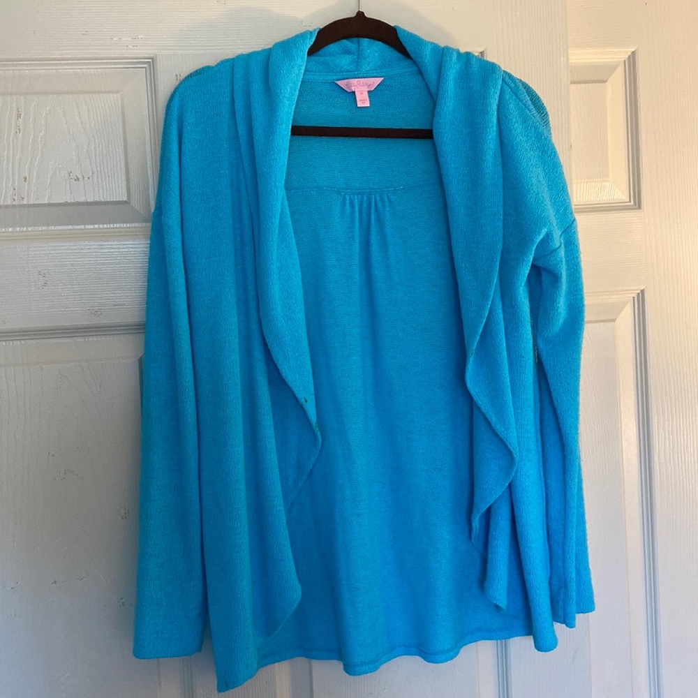 Lilly Pulitzer Blue Cardigan